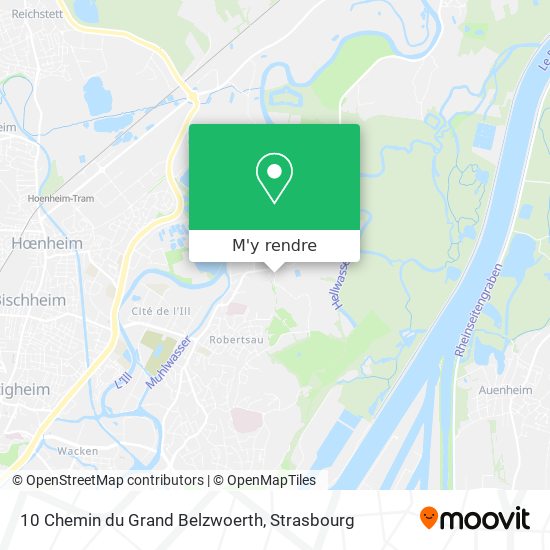 10 Chemin du Grand Belzwoerth plan
