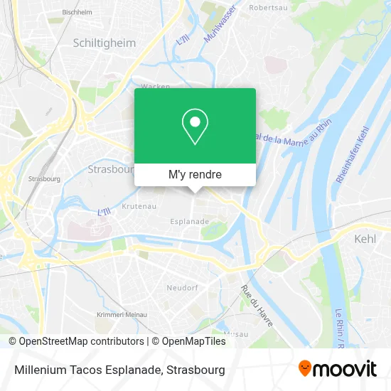 Millenium Tacos Esplanade plan