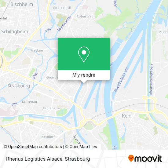 Rhenus Logistics Alsace plan