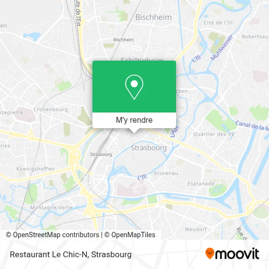 Restaurant Le Chic-N plan