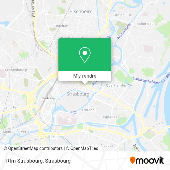 Rfm Strasbourg plan