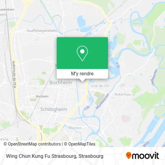 Wing Chun Kung Fu Strasbourg plan