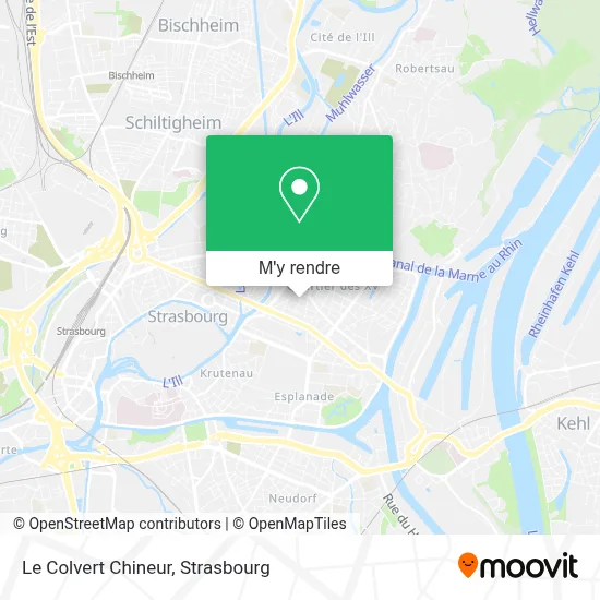 Le Colvert Chineur plan