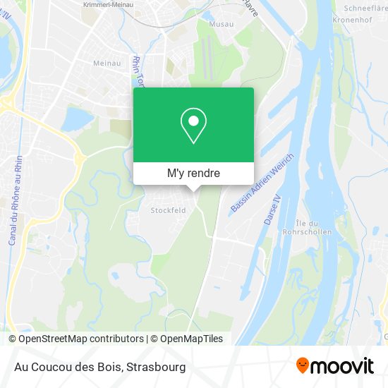Au Coucou des Bois plan