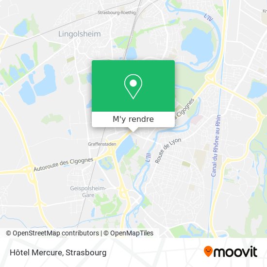 Hôtel Mercure plan