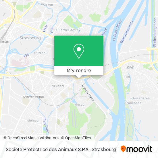 Société Protectrice des Animaux S.P.A. plan