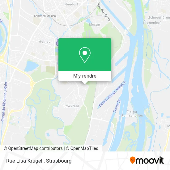 Rue Lisa Krugell plan