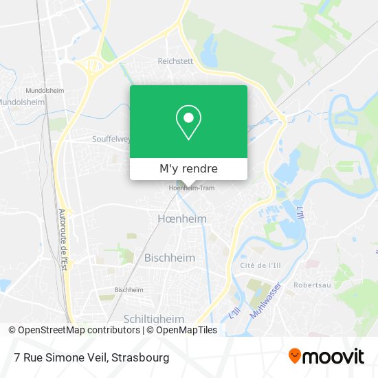 7 Rue Simone Veil plan