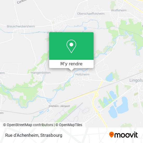 Rue d'Achenheim plan