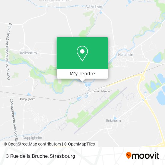 3 Rue de la Bruche plan