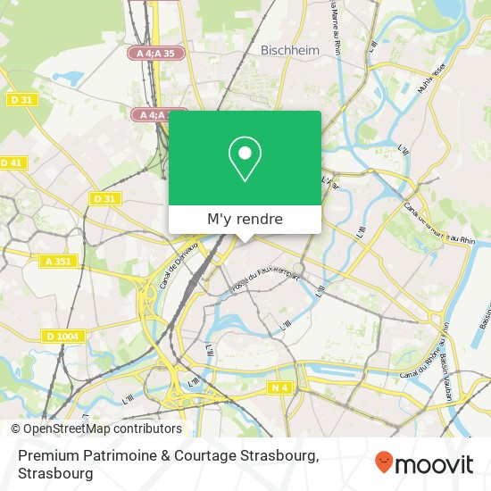 Premium Patrimoine & Courtage Strasbourg plan