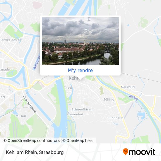 Kehl am Rhein plan