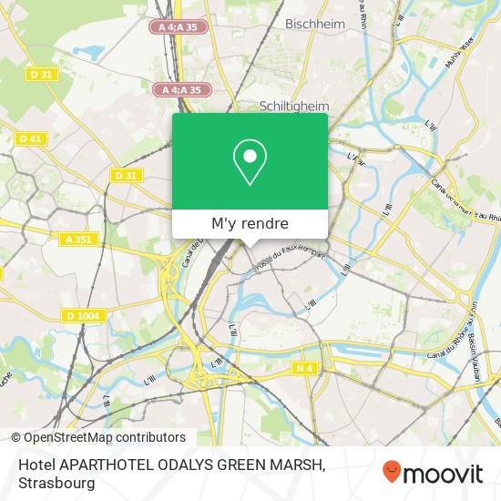 Hotel APARTHOTEL ODALYS GREEN MARSH plan