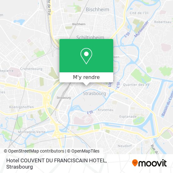 Hotel COUVENT DU FRANCISCAIN HOTEL plan