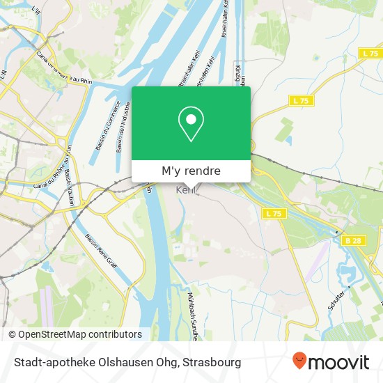 Stadt-apotheke Olshausen Ohg plan