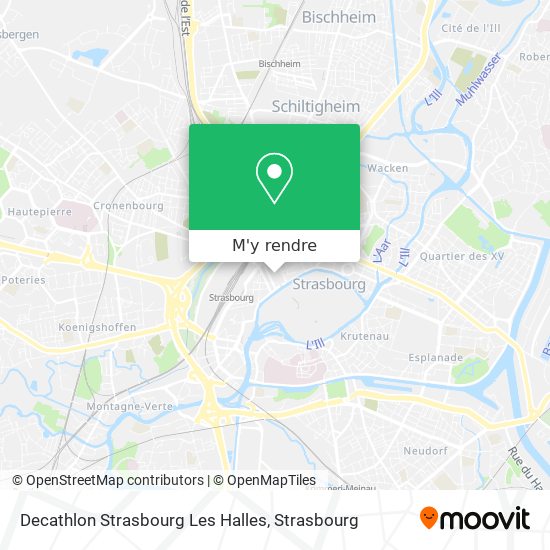 Decathlon Strasbourg Les Halles plan