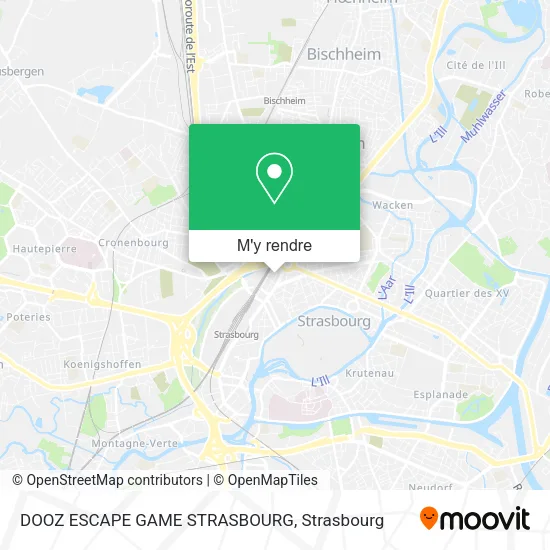 DOOZ ESCAPE GAME STRASBOURG plan