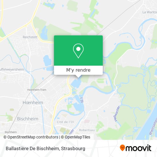 Ballastière De Bischheim plan