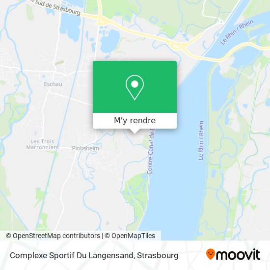 Complexe Sportif Du Langensand plan