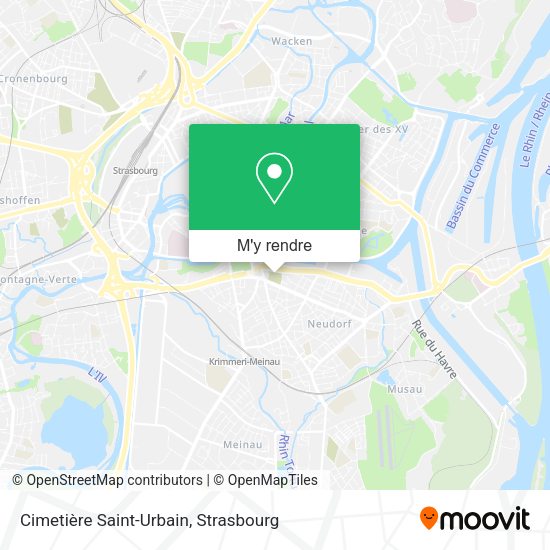 Cimetière Saint-Urbain plan