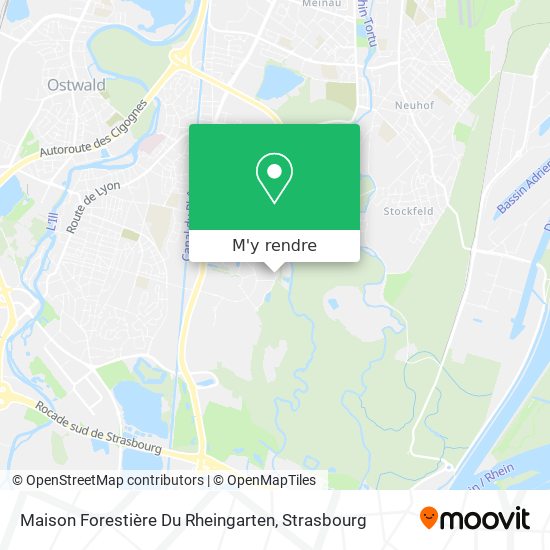 Maison Forestière Du Rheingarten plan