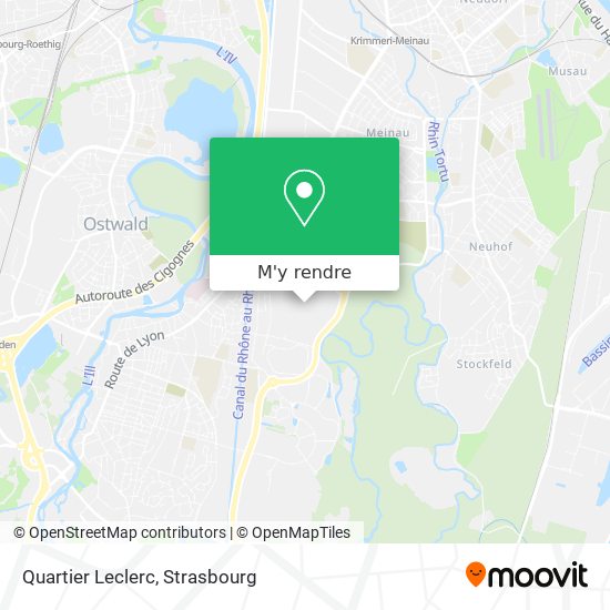 Quartier Leclerc plan