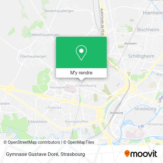 Gymnase Gustave Doré plan