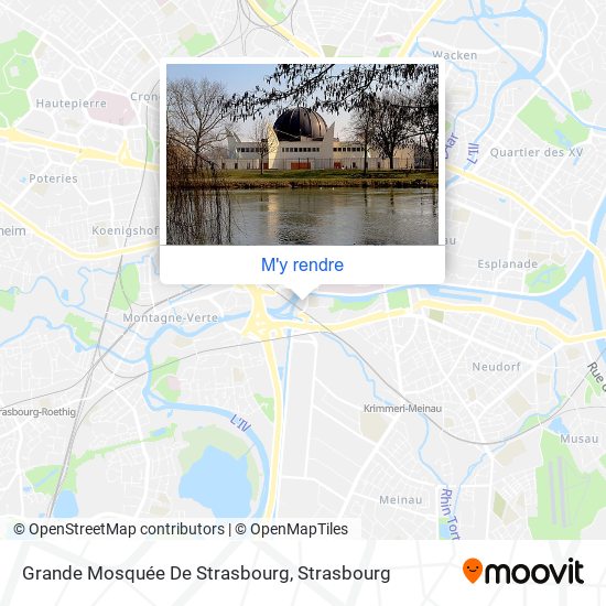 Grande Mosquée De Strasbourg plan