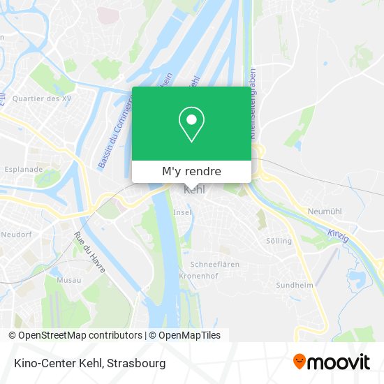 Kino-Center Kehl plan