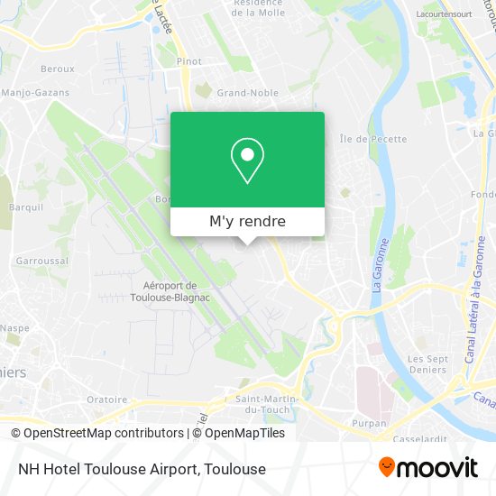 NH Hotel Toulouse Airport plan