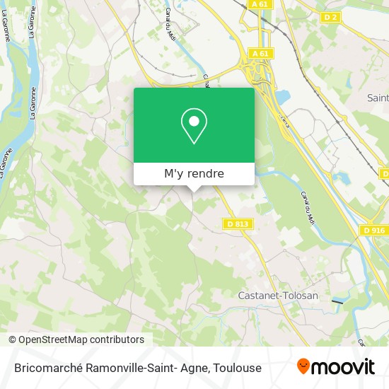 Bricomarché Ramonville-Saint- Agne plan