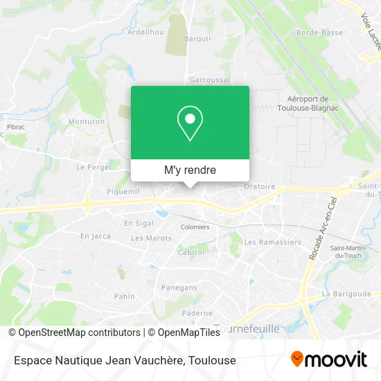Espace Nautique Jean Vauchère plan