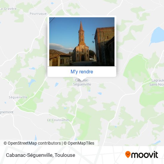 Cabanac-Séguenville plan