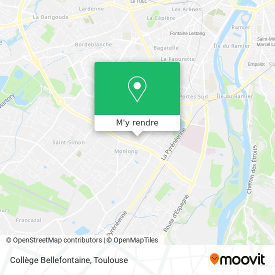 Collège Bellefontaine plan