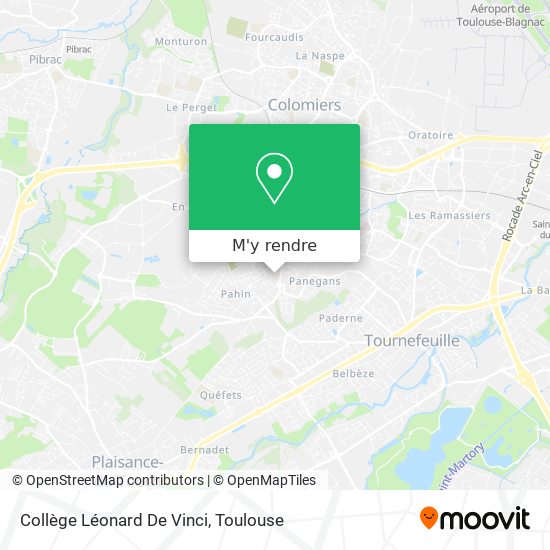 Collège Léonard De Vinci plan