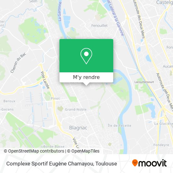 Complexe Sportif Eugène Chamayou plan