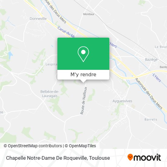 Chapelle Notre-Dame De Roqueville plan