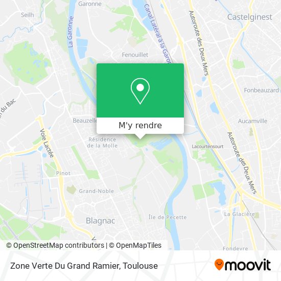 Zone Verte Du Grand Ramier plan
