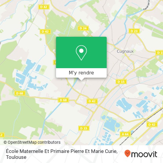 École Maternelle Et Primaire Pierre Et Marie Curie plan