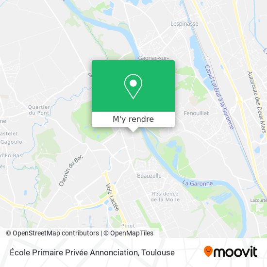 École Primaire Privée Annonciation plan