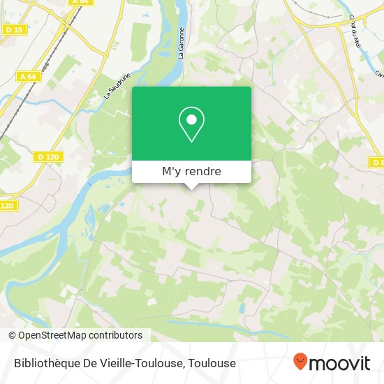 Bibliothèque De Vieille-Toulouse plan