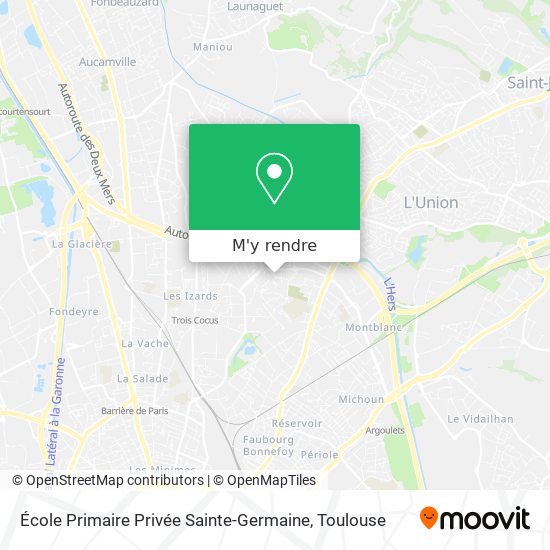 École Primaire Privée Sainte-Germaine plan