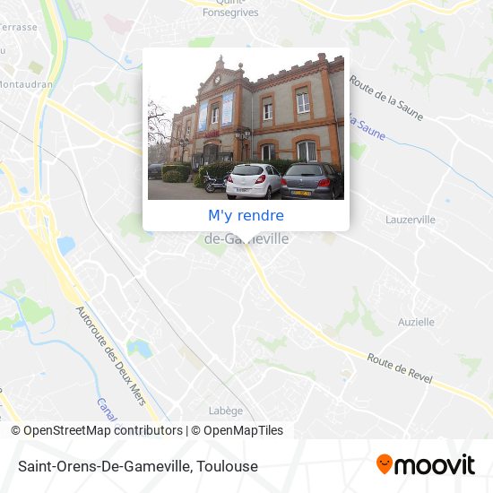 Saint-Orens-De-Gameville plan