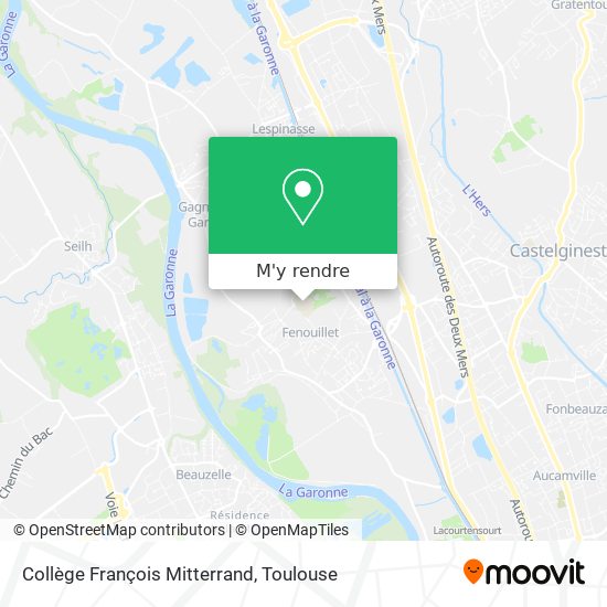 Collège François Mitterrand plan