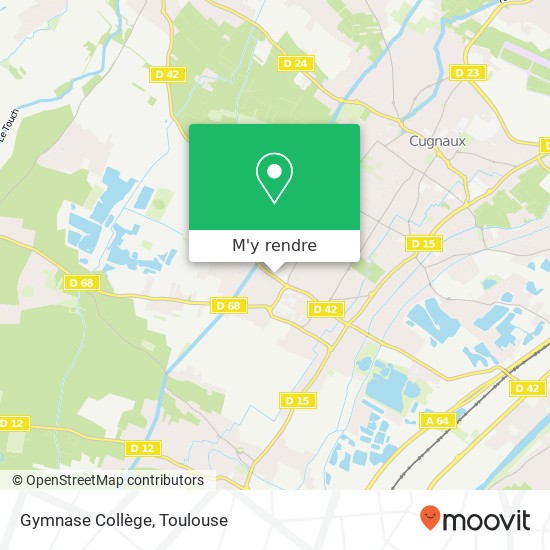 Gymnase Collège plan