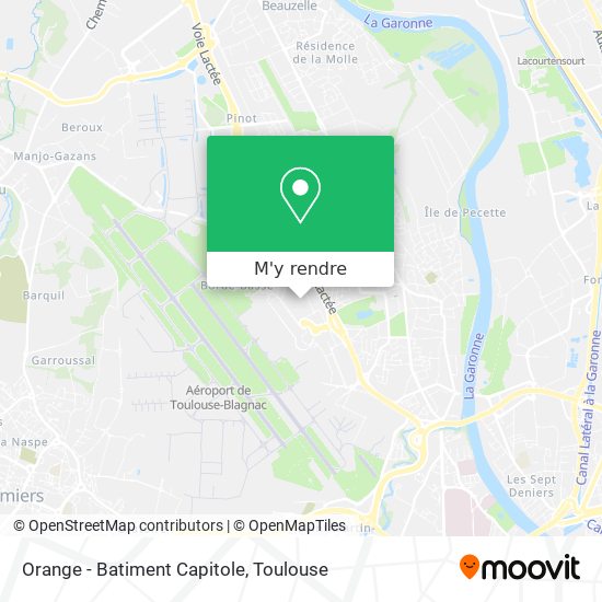 Orange - Batiment Capitole plan