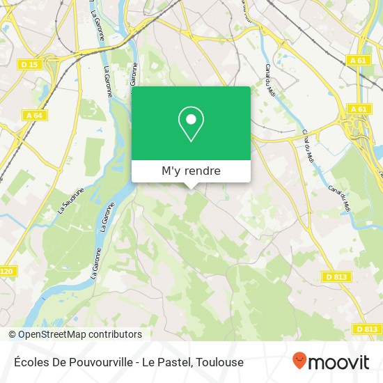 Écoles De Pouvourville - Le Pastel plan