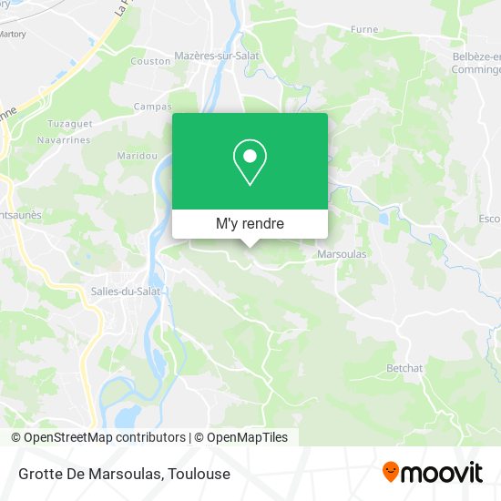 Grotte De Marsoulas plan