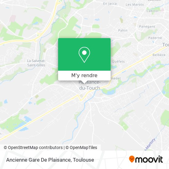 Ancienne Gare De Plaisance plan