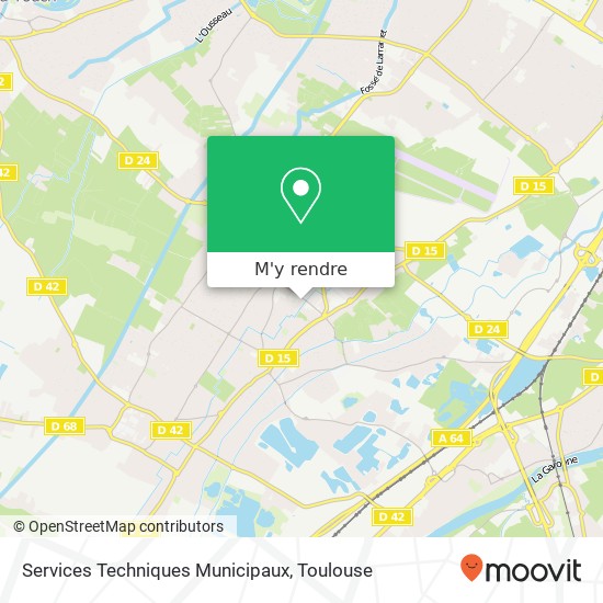 Services Techniques Municipaux plan